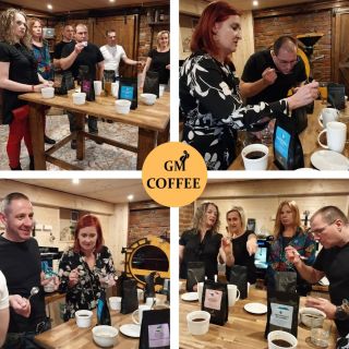 Máme za sebou další degustaci kávy (cupping coffee). Děkujeme fajn partě kávových nadšenců. #cuppingcoffee #karvina #prazirna