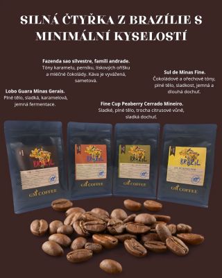 Brazilská🇧🇷 káva se vyznačuje jemnou chutí, podtóny oříšků, čokolády a minimální aciditou. Skvělá volba na espresso a...