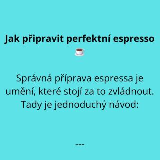 Jak připravit perfektní espresso☕️☕️☕️ #espresso #prazirnakarvina #prazirnakavy #vanoce